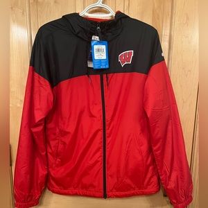 Columbia Wisconsin Fleece Lined Rain Coat